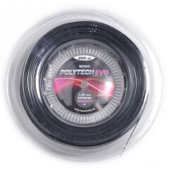 Topspin Poly Tech Evo 1,25mm / 200m  Siyah Tenis Raketi Kordajı
