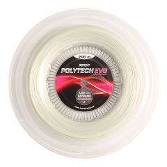 Topspin Poly Tech Evo  1,25mm / 200m  Beyaz Tenis Raketi Kordajı
